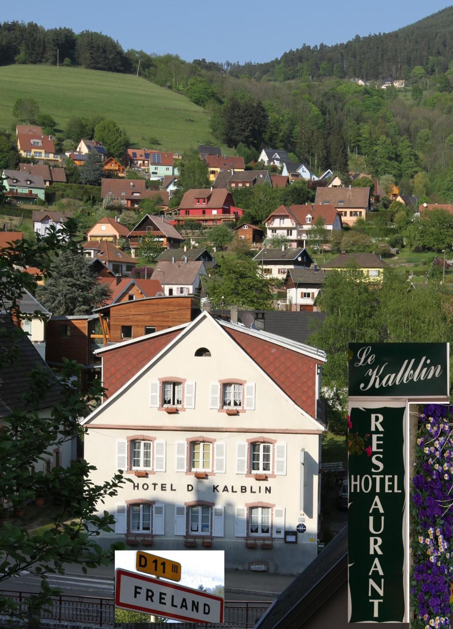 Hotel Restaurant Du Kalblin Fréland Extérieur photo